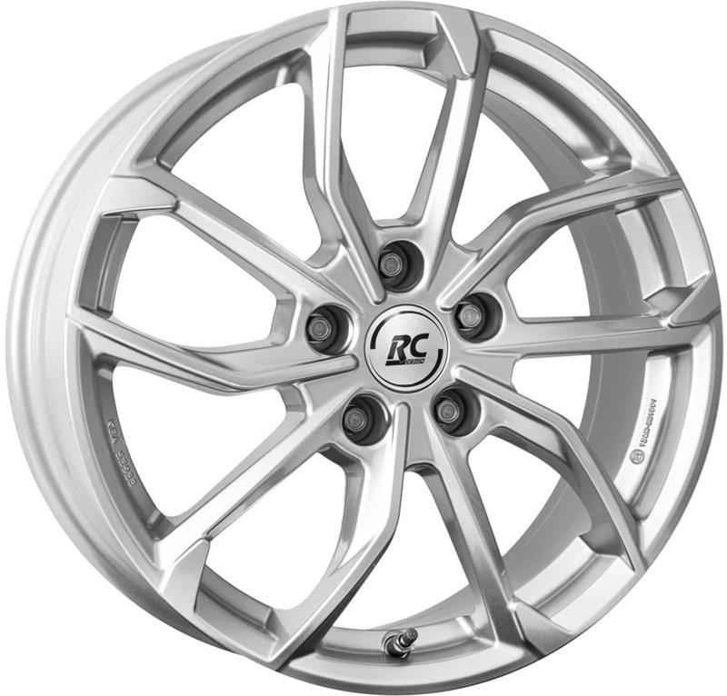 RC Design RC34 Kristallsilber (KS) 7xR17 4×108 ET32 65.1